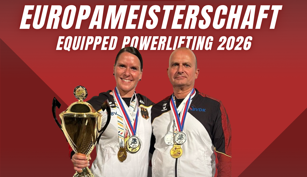 Edelmetall und Rekorde: Sanssouci Gym glänzt bei der Equipped Powerlifting Europameisterschaft!