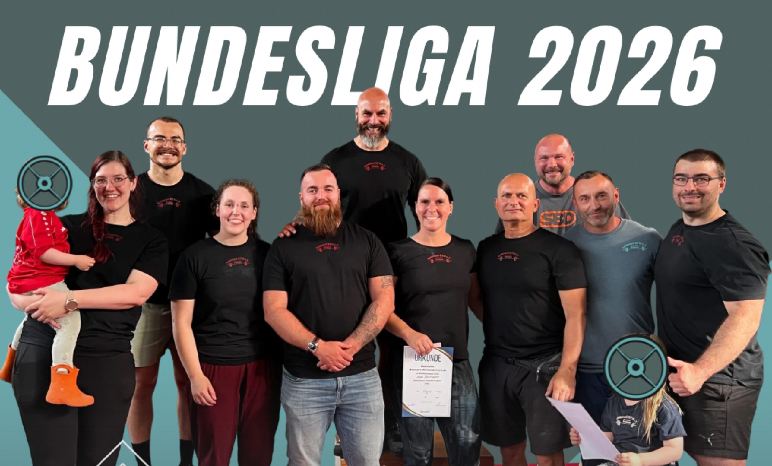 Platz 4 beim Bundesliga-Finale im Kraftdreikampf
