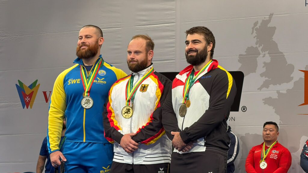 Europameisterschaft 2026: Christian holt Bronze im Bankdrücken